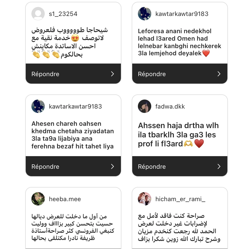 Témoignage authentique